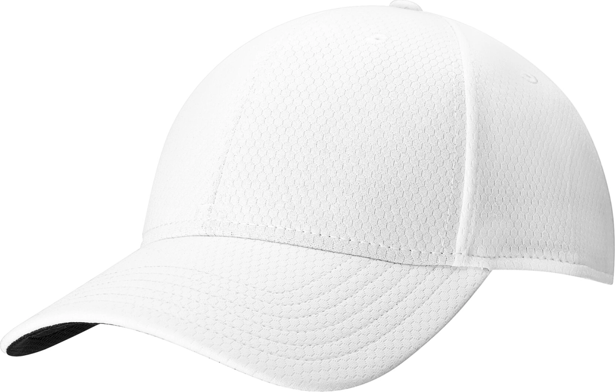 Męska czapka z daszkiem CWC602 - White & Black