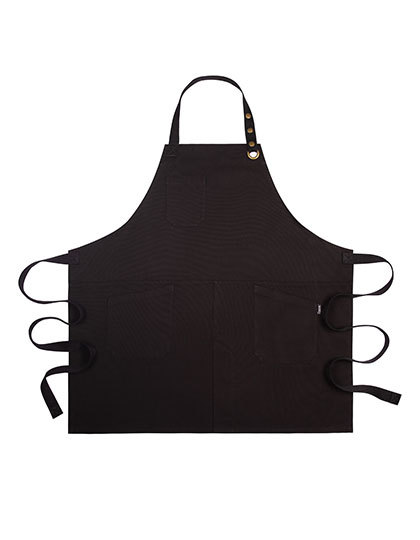 Fartuch Bawelniany Plocienny DL146 - Black