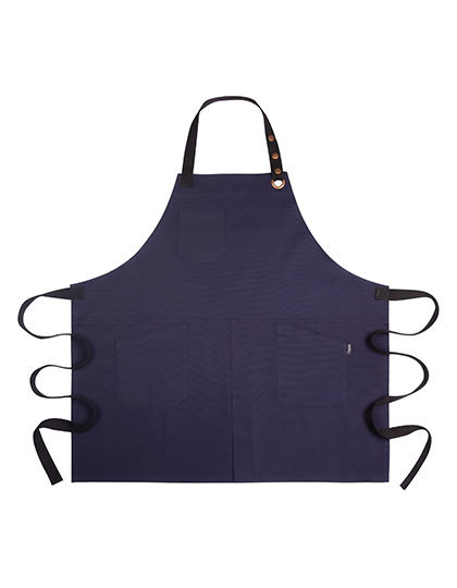 Fartuch Bawelniany Plocienny DL146 - Navy