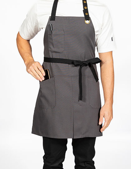 Fartuch Bawelniany Plocienny DL146 - Storm Grey