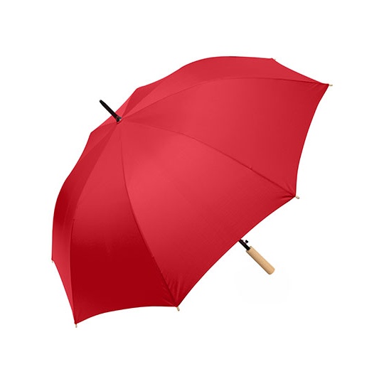 Parasol automatyczny z drewnianą rączką FA2304WS - Red