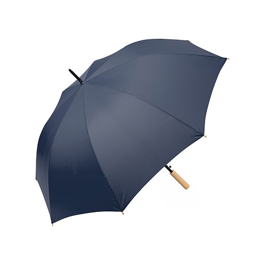 Parasol Automatyczny z Drewniana Raczka waterSAVE FA2304WS - Navy Blue
