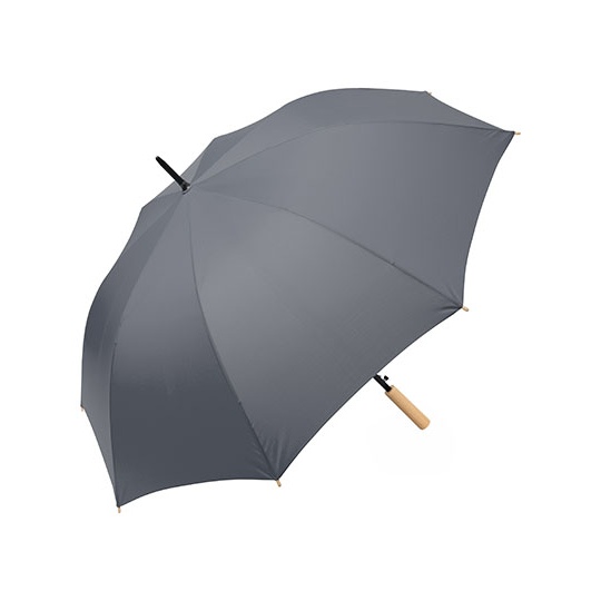 Parasol automatyczny z drewnianą rączką FA2304WS - Grey