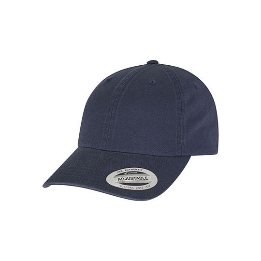 Czapka z niskim profilem sprana FX6245GW - Navy