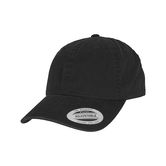 Czapka z niskim profilem sprana FX6245GW - Black