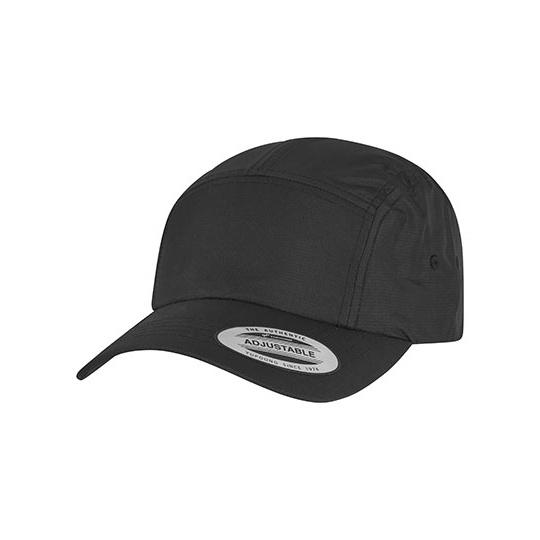 Czapka 5-panelowa Elastyczna Poliestrowa FX9300 - Black