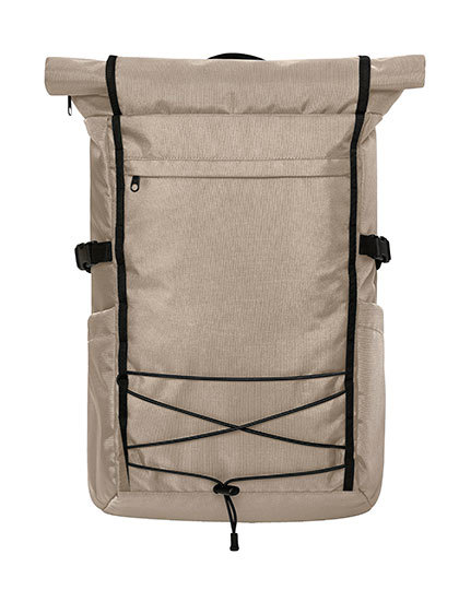 Plecak Rolltop rPET na Laptopa HF18048 - Beige