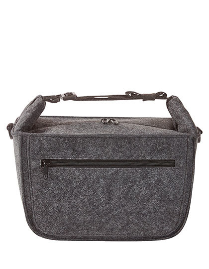 Filcowa torba lunchowa z zamkiem HF18050 - Anthracite