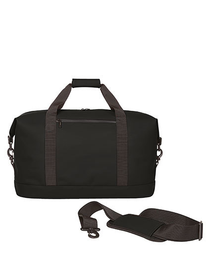 Torba sportowo-podrozna z wodoodpornym zamkiem HF18060 - Black