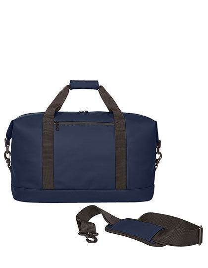 Torba sportowo-podrozna z wodoodpornym zamkiem HF18060 - Navy