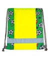 Worek gimnastyczny Dzieciecy Poliester Odblaskowy KX069 - Yellow & Soccer
