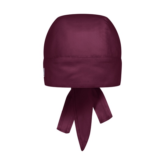 Chusta Wiazana Recykling Poliester Lekka KY144 - Aubergine (ca. Pantone 5185C)