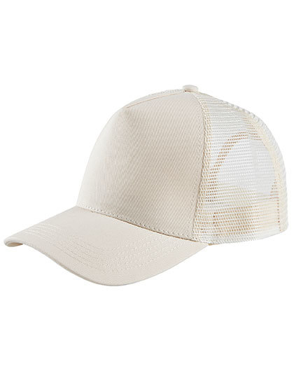 Czapka pięciopanelowa L04451 - Off White