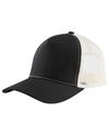 Czapka pieciopanelowa L04451 - Black & Off White