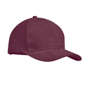 Czapka 6-panelowa Bawelniana LC04343 - Burgundy