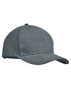 Czapka 6-panelowa Bawelniana LC04343 - Dark Grey (Solid)