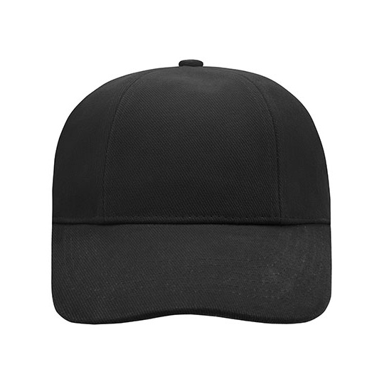 Czapka 6-panelowa Bawełniana MB609 - Black