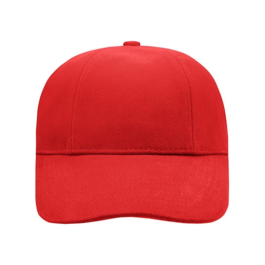 Czapka 6-panelowa Bawelniana MB609 - Red