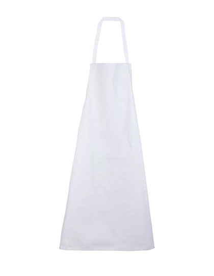 Dlugi fartuch kucharski NB4455 - Optic White