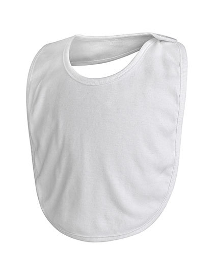 Sliniak niemowlecy bawelniany NE18002 - White