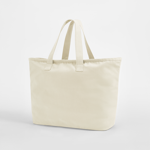 Duża torba płócienna oversize WM606 - Natural