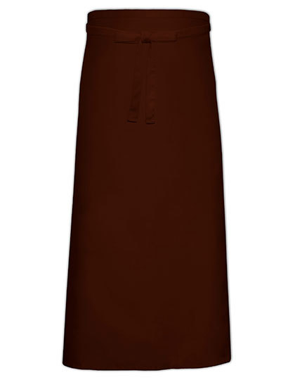 Fartuch Francuski Splot Diagonalny Dekatyzowany X1140 - Brown