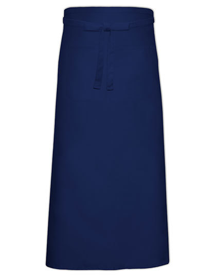 Fartuch Kuchenny Diagonalny Poliester Bawelna X1140P - Navy