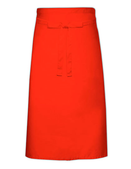 Fartuch Kucharski Diagonalny Dekatyzowany X70140 - Red
