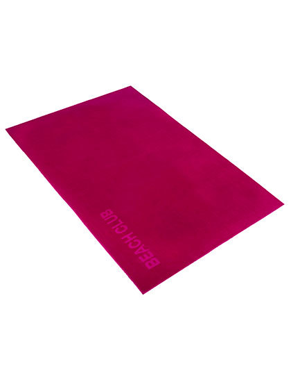 Recznik Welurowy Bawelniany XF602 - Cranberry