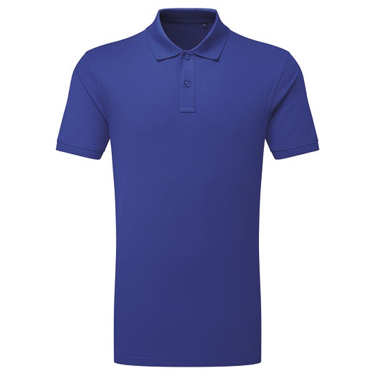 Koszulka Polo Meska Techniczna Odprowadzajaca Wilgoc AQ002 - Royal