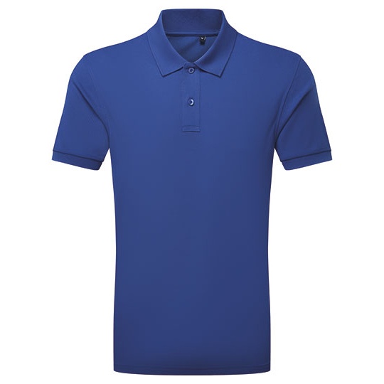 Koszulka Polo Meska Techniczna Odprowadzajaca Wilgoc AQ002 - Royal