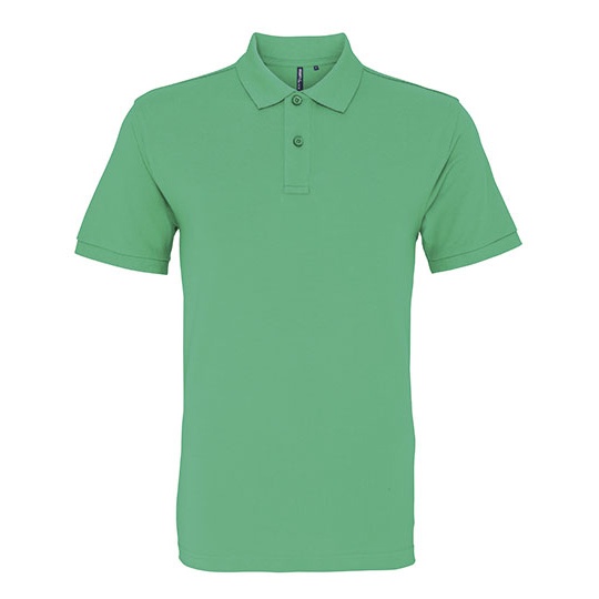 Polo Meskie Klasyczne Bawelniane Pika AQ010 - Kelly