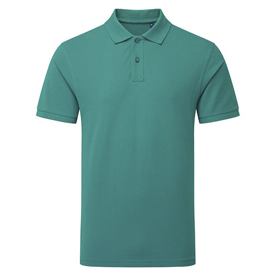 Polo Meskie Klasyczne Bawelniane Pika AQ010 - Jade