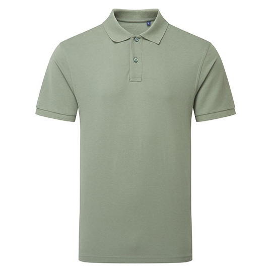 Polo Meskie Klasyczne Bawelniane Pika AQ010 - Fern