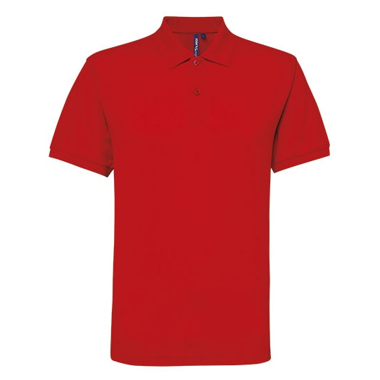 Polo Meskie Odprowadzajace Wilgoc AQ015 - Red