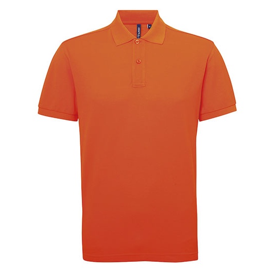 Polo Męskie Odprowadzające Wilgoć AQ015 - Orange