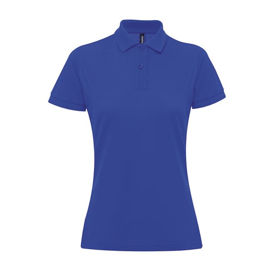Koszulka Polo Damska Odprowadzajaca Wilgoc AQ025 - Navy
