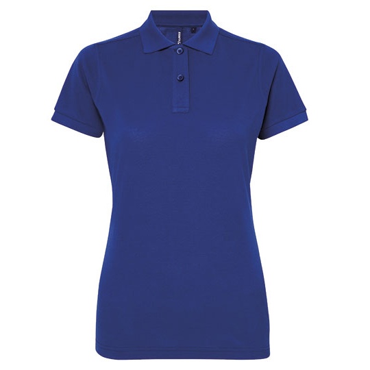 Koszulka Polo Damska Odprowadzajaca Wilgoc AQ025 - Royal