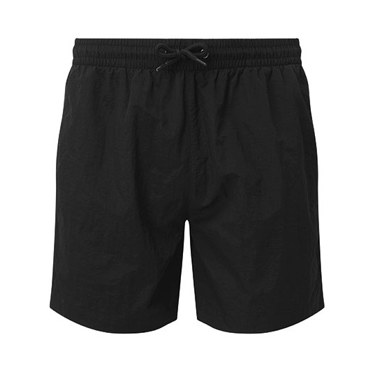 Szorty Kąpielowe Męskie Poliamid AQ053 - Black & Black