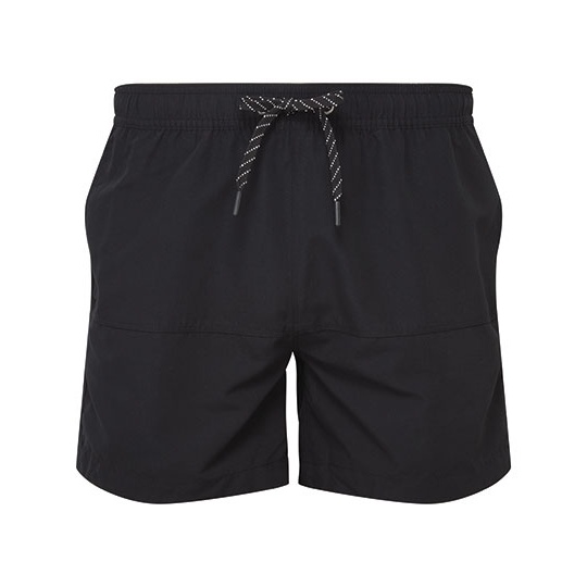Szorty Kąpielowe Męskie Mikrofibra Twill AQ056 - Black