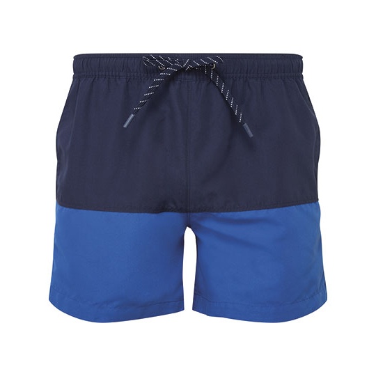 Męskie szorty kąpielowe AQ056 - Navy & Royal