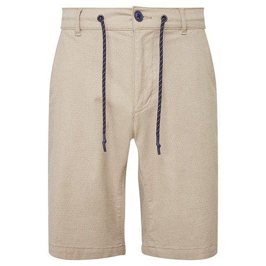 Męskie Szorty Chino z Troczkiem AQ057 - Natural