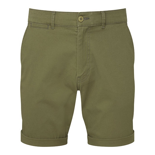 Szorty chino AQ058 - Olive