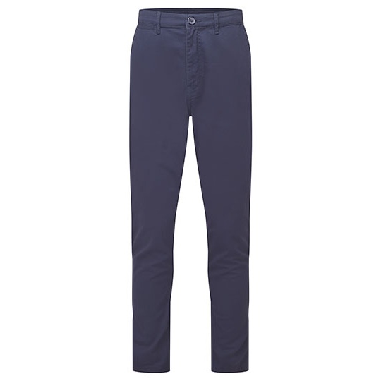 Męskie Lekkie Chinosy AQ059 - Navy