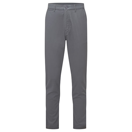 Męskie Lekkie Chinosy AQ059 - Charcoal