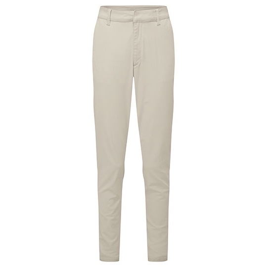 Damskie chinosy slim fit AQ069 - Stone