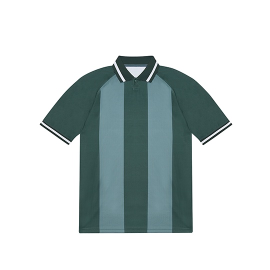 Koszulka polo sportowa z krótkim rękawem BCPG001 - Forest Green & Green