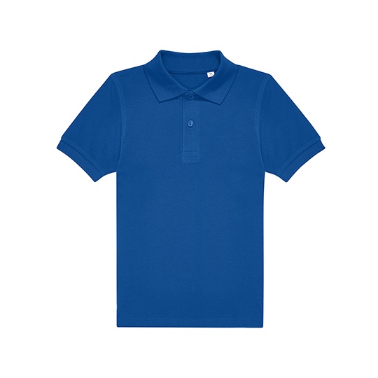 Koszulka Polo Dziecieca Bawelniana Pika BCPK001 - Royal Blue