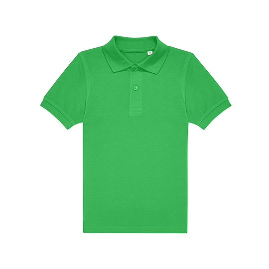 Koszulka Polo Dziecieca Bawelniana Pika BCPK001 - Apple Green