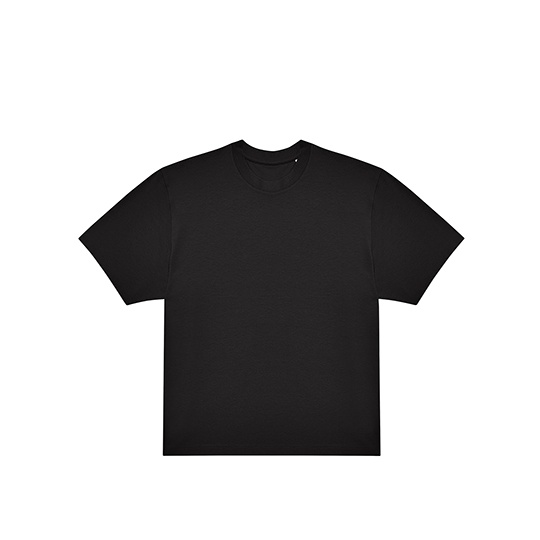 T-shirt Oversize Bawelniany BCTG001 - Black